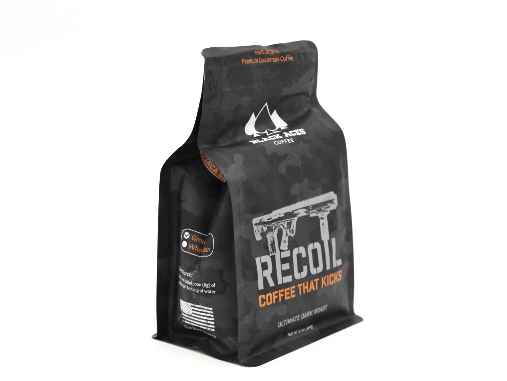 Recoil: Coffee that Kicks - Ultimate Dark Roast - FREE SHIPPING